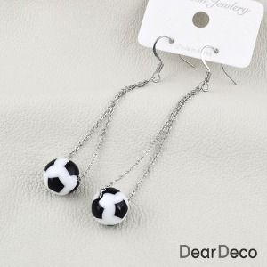 [디자인샘플-재료구매]월드컵 축구공 귀걸이만들기(2) diy2212-02